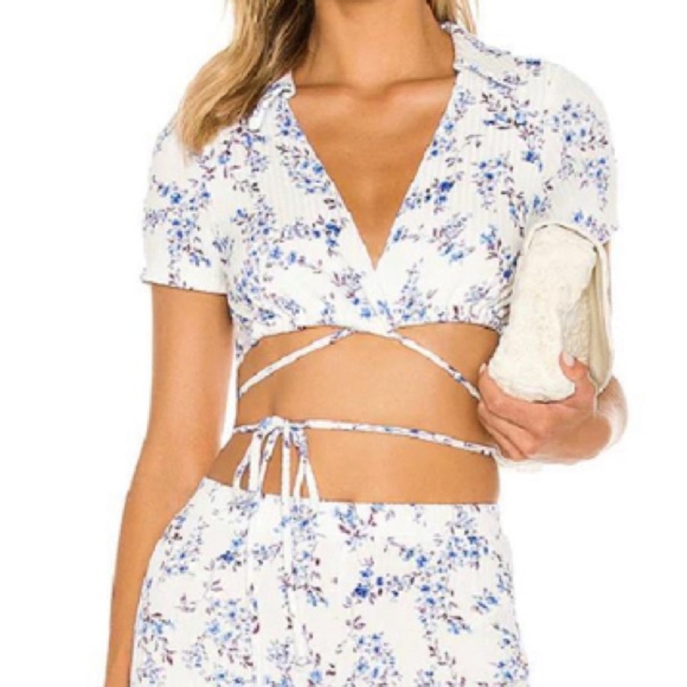NWT |  Lover and Friends Paulie Wrap Top